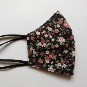 rožice na črni osnovi