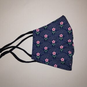 roza rožice na temnomodri