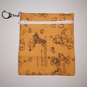 Strip na oker osnovi - bela