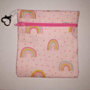 Svetlo roza z mavricami 2